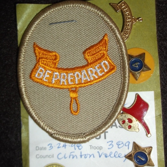 Boy Scouts “Be Prepared” Badge - Picture 7 of 8
